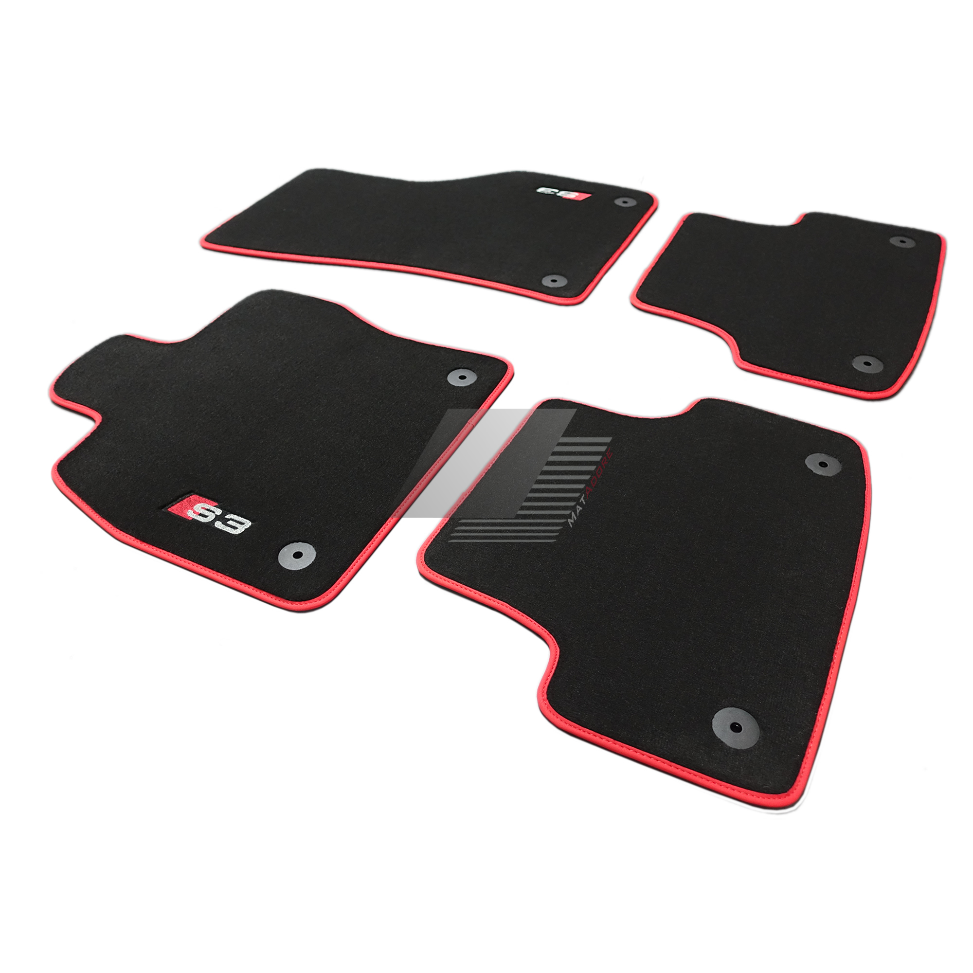 Audi A3 8V Sedan Floor Mats 2013-2020 *RHD #S3 Side